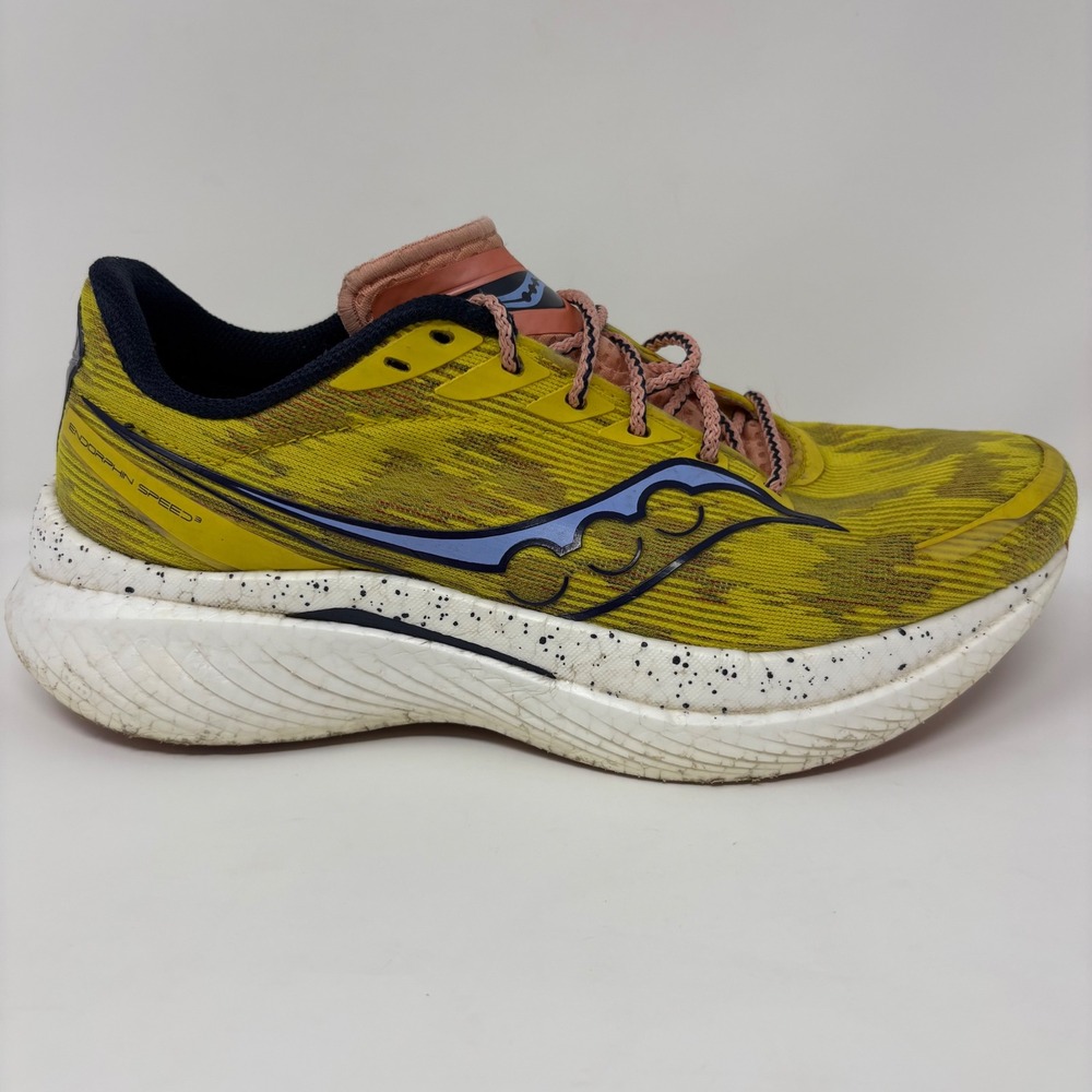 Saucony Endorphin Speed 3 Mens Size 8.5 Yellow Running Shoes (S20756-35)